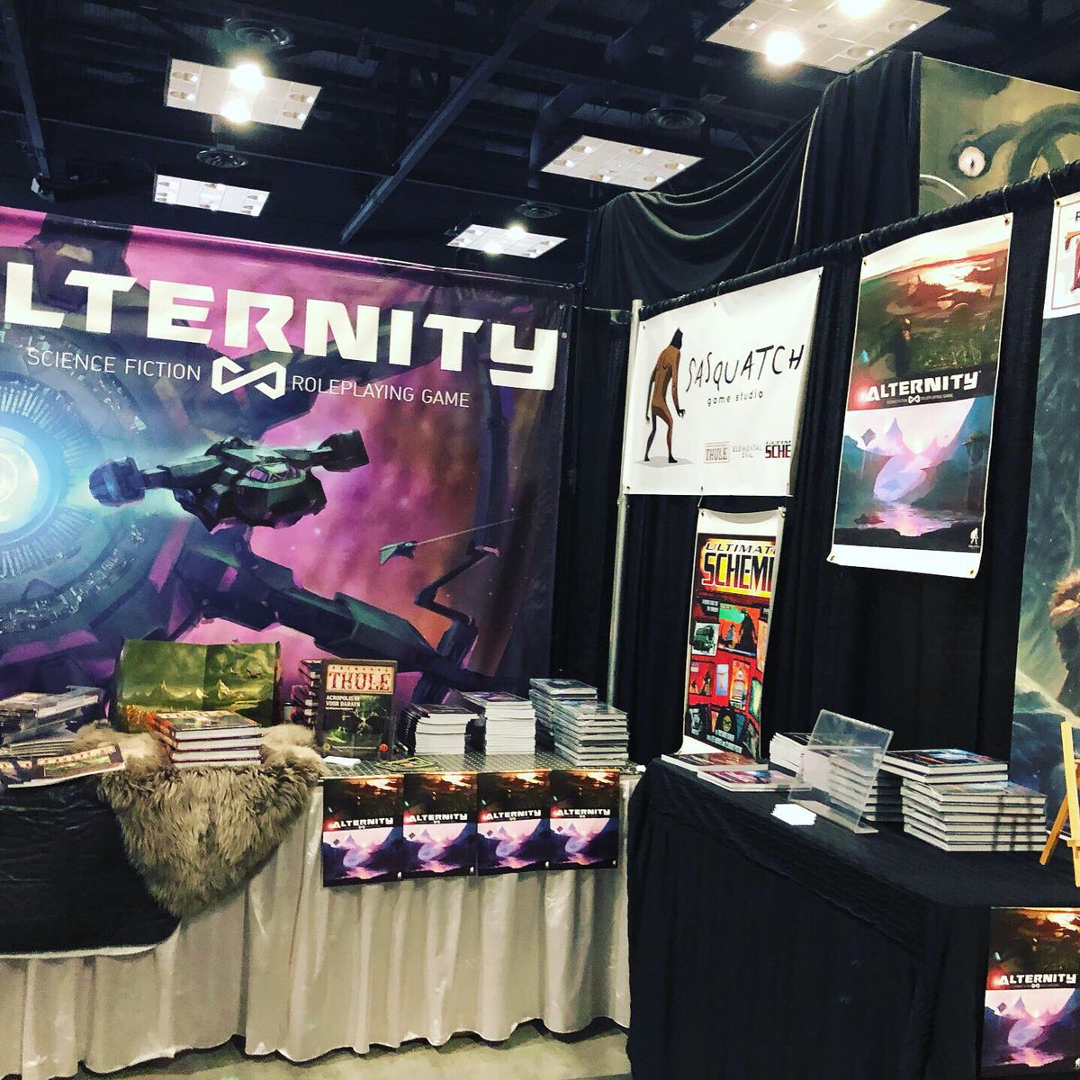 T-minus 30 minutes until the #gencon19 booth is open for business! Do you have everything you need for your next adventure?