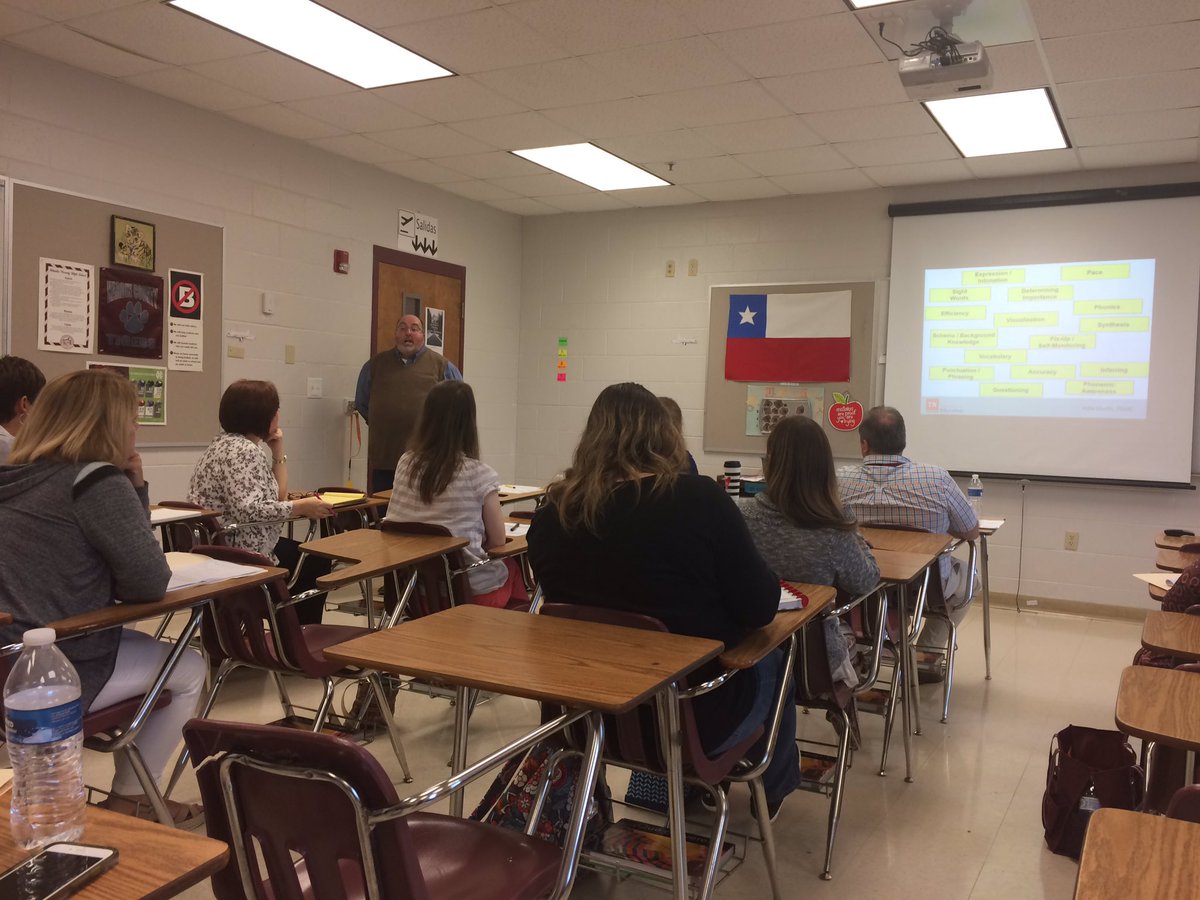 Hardin County educators  learning fluency strategies around <a href="/TnRti2/">Tennessee RTI2</a> with Timothy Trimble <a href="/SouthwestCORE/">Southwest CORE</a>