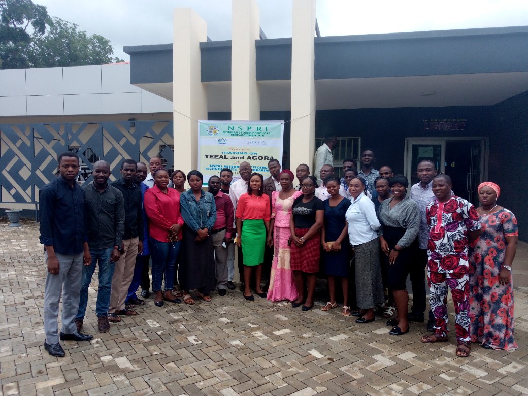 NSPRI's tweet photo. TEEAL and AGORA training for staff of the institute. https://t.co/zDSyvfGZZj