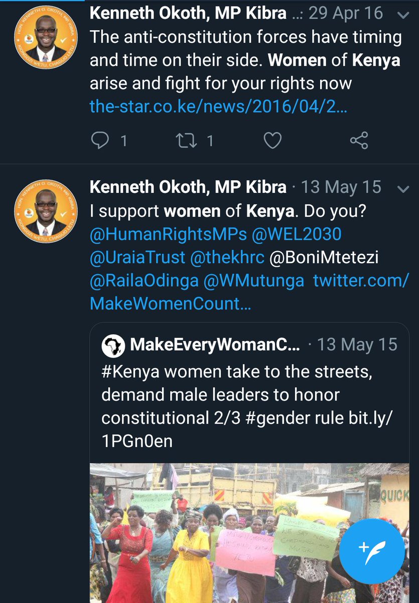 CM__W's tweet photo. @okothkenneth was a true leader, always bold in advocating for the rights and empowerment of minority communities, women and young people.  We will miss him, but will be driven by his vision and commitment to ensuring the self-determination of kenyan women. #RIPHonKenOkoth https://t.co/BZRnOGLB9m