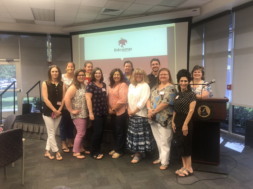 kecagle's tweet image. @ycsd IICs representing at #edcamp757!