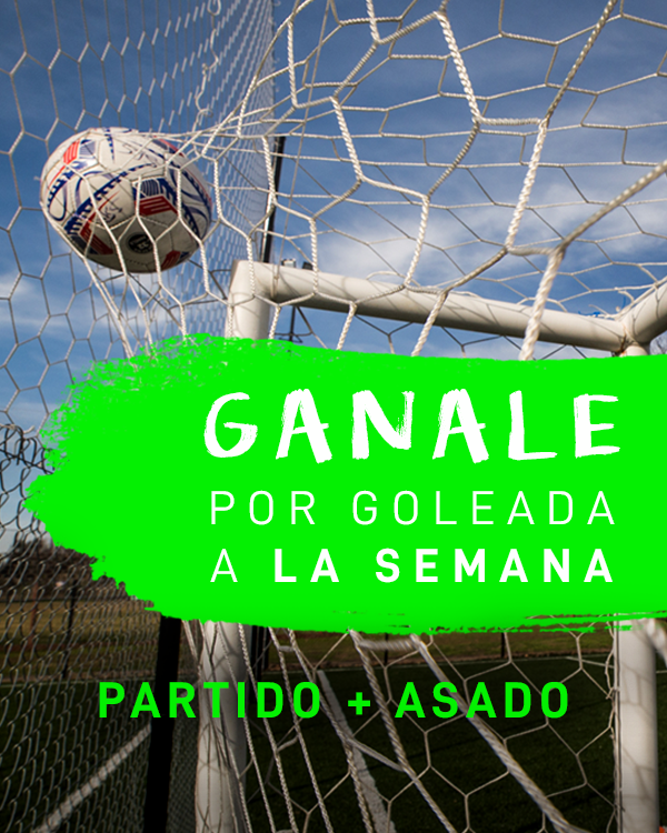 sb5futbol's tweet photo. Ahora en #SB5Futbol además de reservar cualquiera de nuestras #canchas de 5, 8, 9 y 11 podés terminar el partido con #goldeoro reservando también #parrilla 😃
Hacela completa !! Reservá ya! 📲 11 6965 0505

#BuenJueves #AlquilerdeCanchas #ParqueSarmiento https://t.co/blsYU9xCue