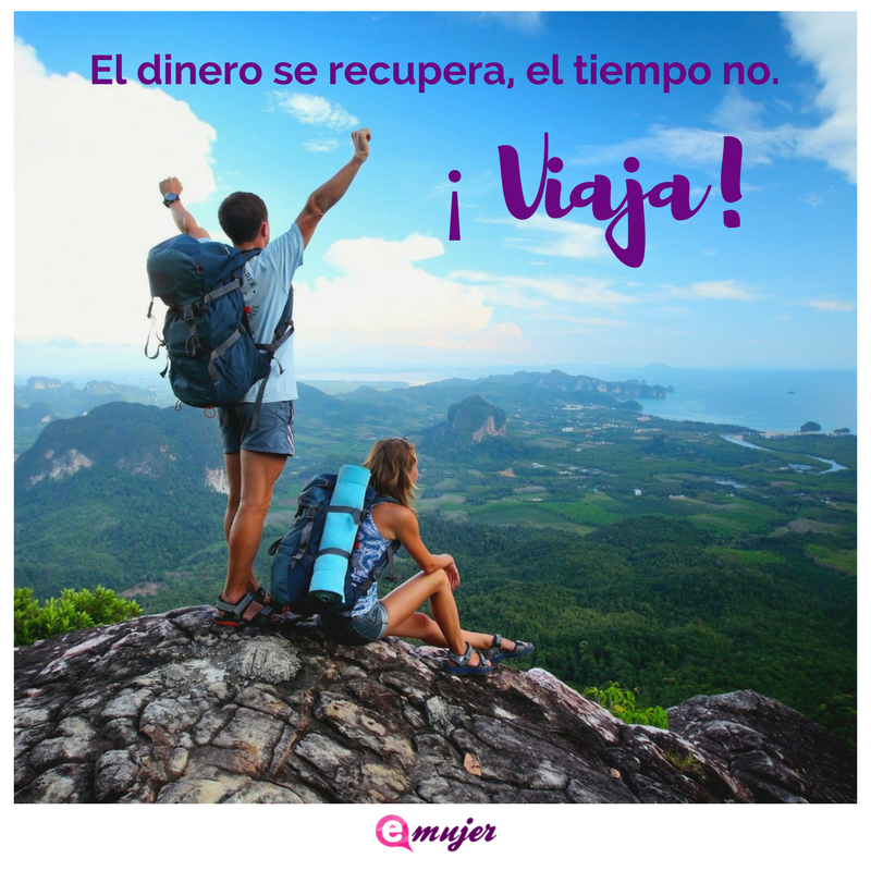 emujermx's tweet photo. #FraseDelDía ¡Viaja! El dinero se recupera, el tiempo no. https://t.co/hG0ByClYSR
