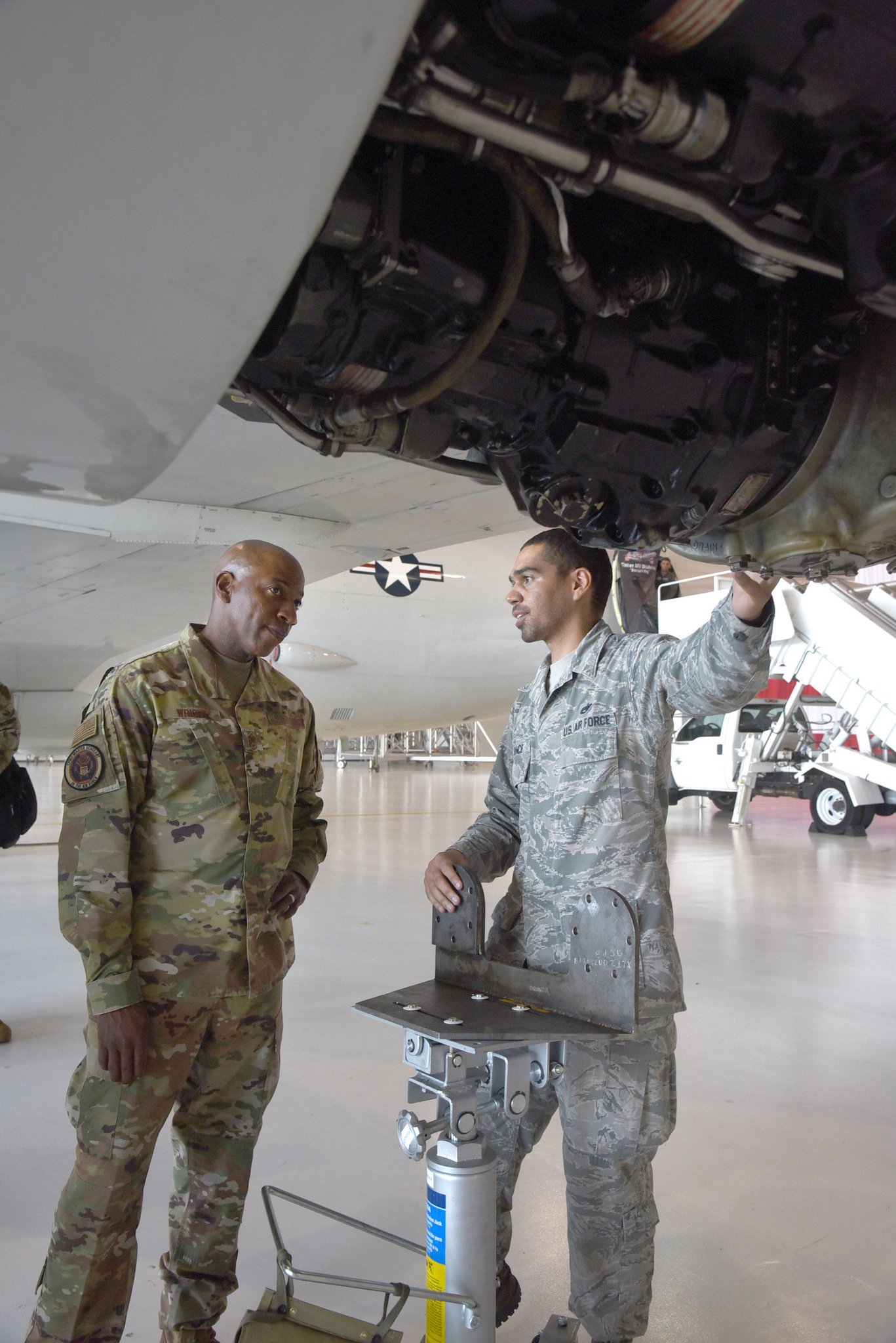 Tinker AFB on Twitter "CMSAF Kaleth O. Wright visited several units at