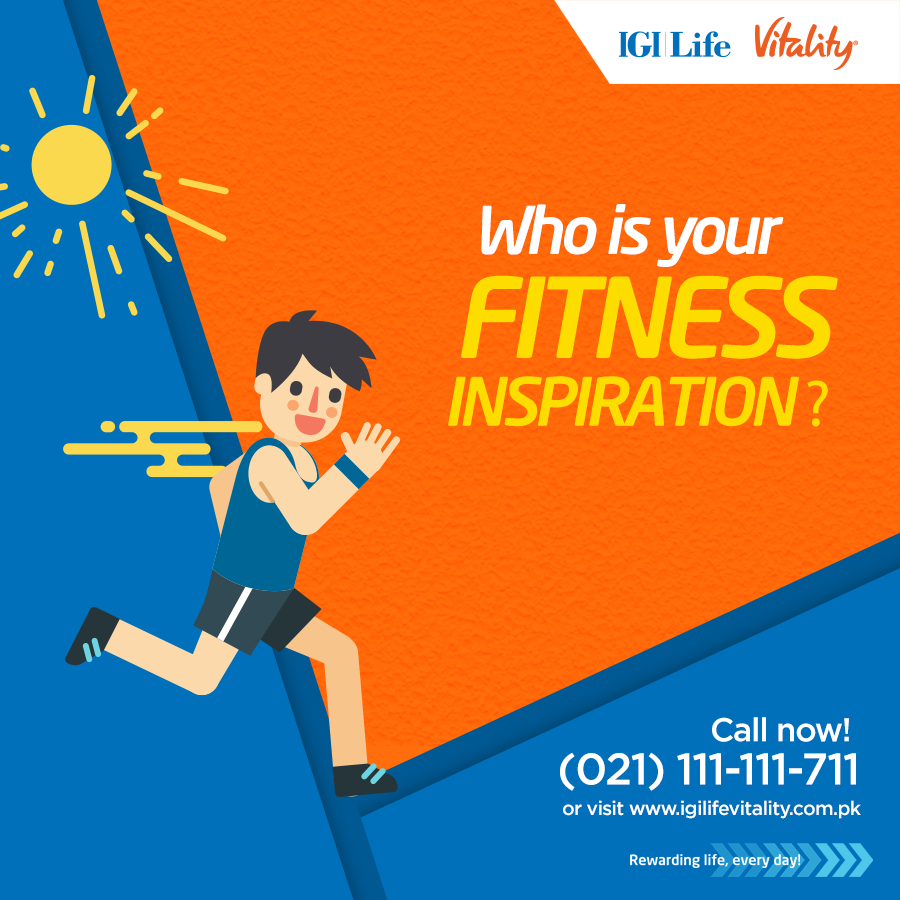 lifeIGI's tweet photo. Let us know who inspires you to stay active and healthy in the comments below.
#health #fitness #lifestyle #active #insurance #rewards #foodpanda #easytickets #mobilephone #topup #samsung #food #cinema #movietickets #karachi #lahore #islamabad #junaidkhan #hareemfarooq #pakistan https://t.co/T5ywdl7fuh