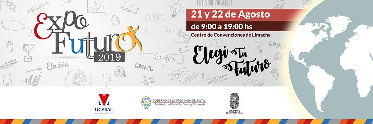 No pierdas de un evento que puede cambiar tu futuro, más información entra aquí: 
cort.as/-MEf9 <a href="/UrtubeyJM/">Juan Manuel Urtubey</a> <a href="/CienciaTecSalta/">Ciencia y Tecnología</a>