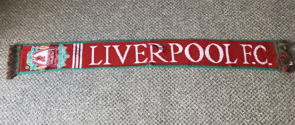 KopitePodcast's tweet photo. 🚨| #GIVEAWAY

To celebrate the start of the new season, we're giving away this #LFC scarf - hand-signed by James Milner, Fabinho and the skipper, Jordan Henderson, while on the US Tour in South Bend, Indiana!

Just retweet and follow us to enter! Closes next week - good luck! https://t.co/VI68ygeel8