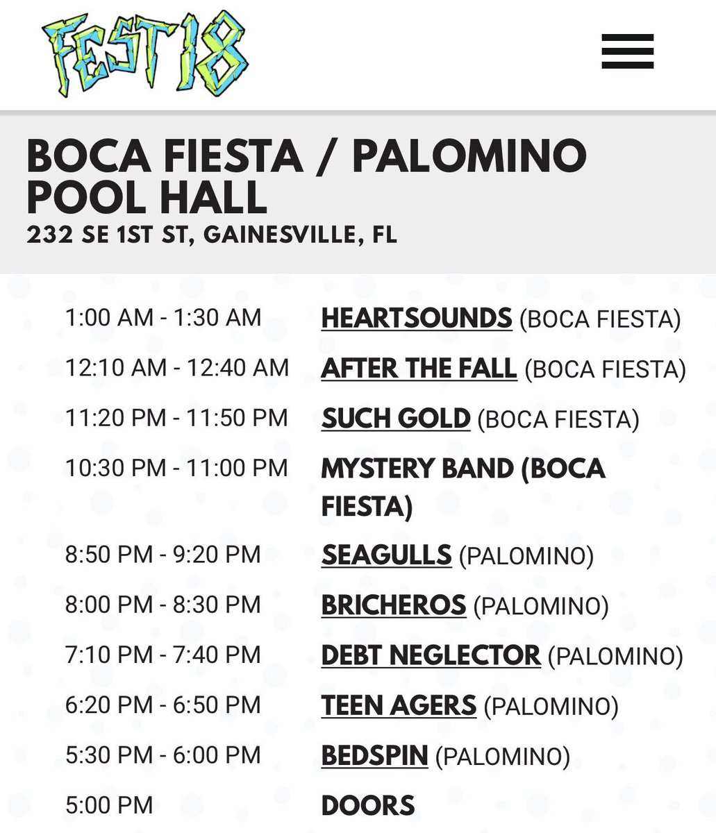 Debt Neglector (“Kinda Rips” out now!) (@debtneglector) on Twitter photo Schedule is live at <a href="/thefestfl/">The Fest</a> and we’re playing Friday with so many buds! <a href="/TeenAgersHATEIT/">TEEN AGERS</a> <a href="/AFTERTHEFALLNY/">After the Fall</a> <a href="/SeagullsATL/">Seagulls</a> Schedule is live at <a href="/thefestfl/">The Fest</a> and we’re playing Friday with so many buds! <a href="/TeenAgersHATEIT/">TEEN AGERS</a> <a href="/AFTERTHEFALLNY/">After the Fall</a> <a href="/SeagullsATL/">Seagulls</a>