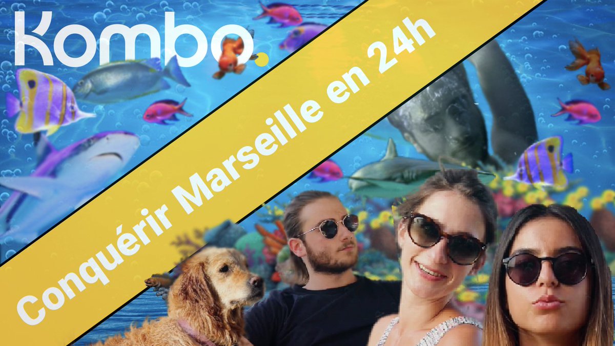 Venez découvrir Marseille !  #defikombo 😍  

La vidéo ---->  youtu.be/834aVQs3ed0
Au programme ? De la bouillabaisse, un chien trop mignon, un bar clandestin, et des marseillaises.

#Marseille #GoldenRetriever #Mediterranean  #BarClandestin #pizza #swimming #Voyage