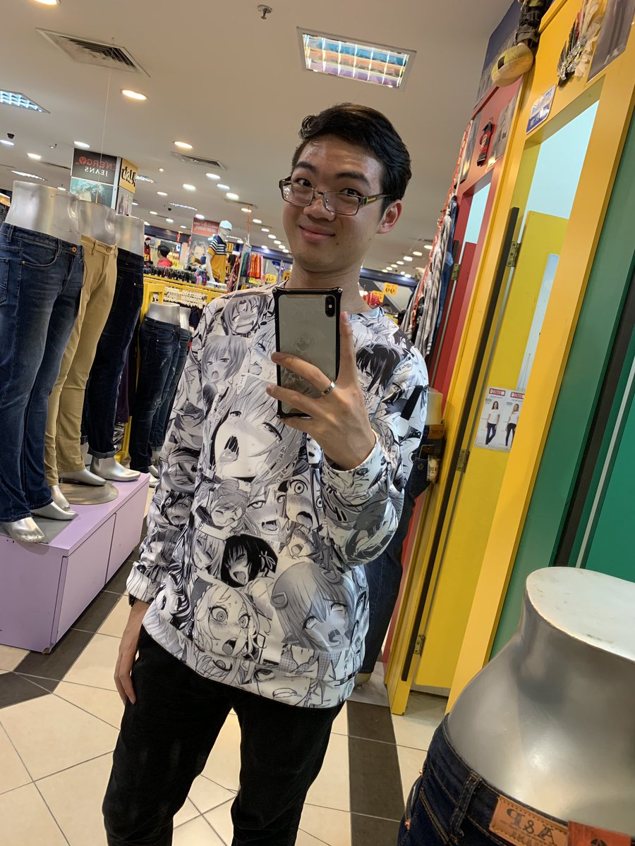 my mom just bought this shirt for me saying “son 😌 i think this fits you” im dead 💀