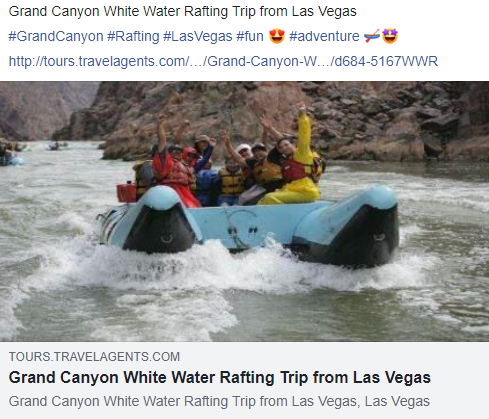 TravelAgentscom's tweet photo. Grand Canyon White Water Rafting Trip from Las Vegas

#GrandCanyon #Rafting #LasVegas #fun 😍 #adventure 🛶🤩

https://t.co/Hgqiot3JqK https://t.co/R7BMLJZFix