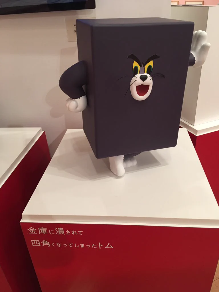 トムとジェリーが80周年を記念して大規模な展示会を開くらしい
