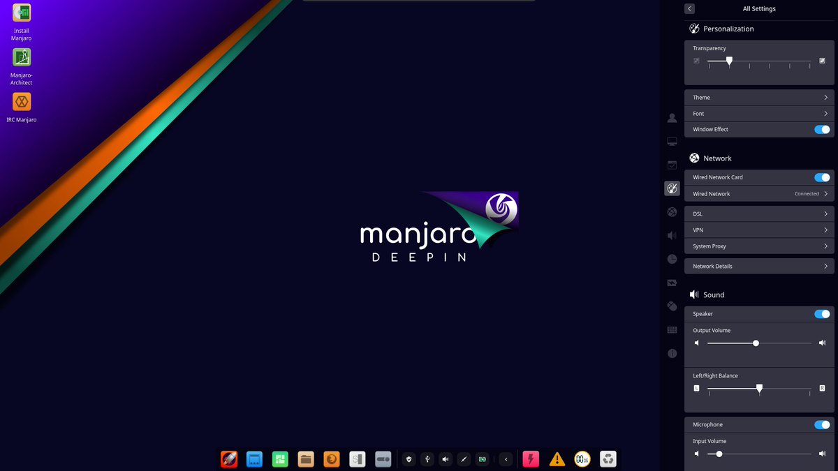 Manjaro Linux The Latest Deepin 5 0 Can Be Tested Now On Manjarolinux Linux Deepin T Co Wiejmehh70