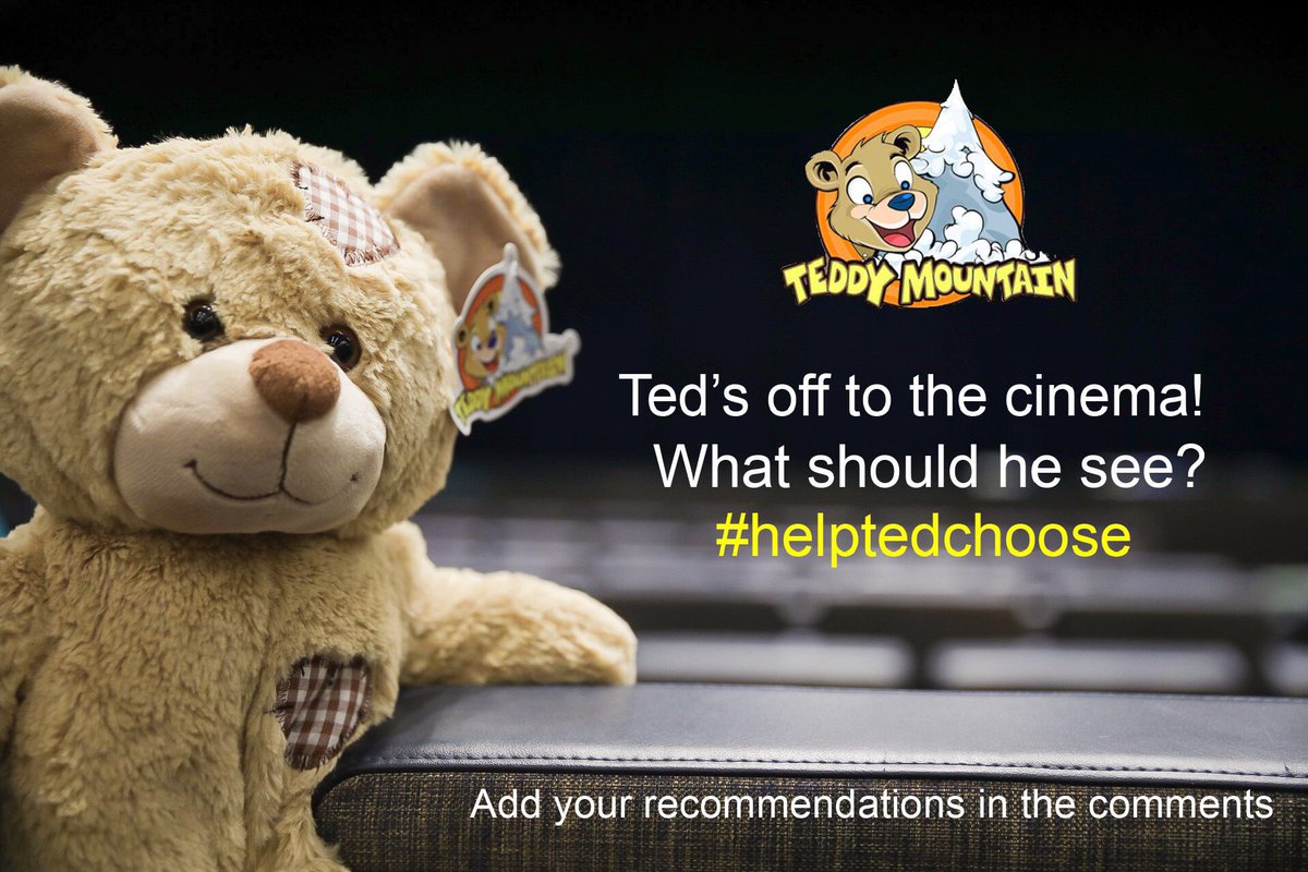 Ted’s off to the cinema this weekend...but what to see? Help him decide what to see with some recommendations and reviews #helptedchoose #summercinema #teddymountain #SpiderManFarFromHome #thelionkingmovie #MIBinternational #ToyStory4 #teddymountainuk #vuecinema #Cineworld ❤️🐻