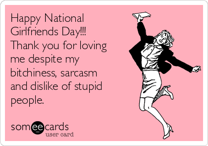 and not forgetting your girl friends, who make your world a better place ❤️ #NationalGirlfriendsDay