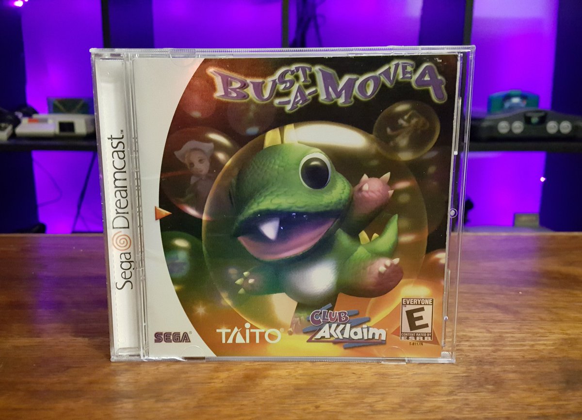 #ItsThinkingThursdays its Bust A Move 4 from Taito! All the bubble busting action you can handle, featuring Bub from Bubble Bobble and Friends! This fun and colorful Puzzler with whimsical music and visuals will not leave you disappointed. Thanks Billy!

#PuzzleWeek #GamersUnite