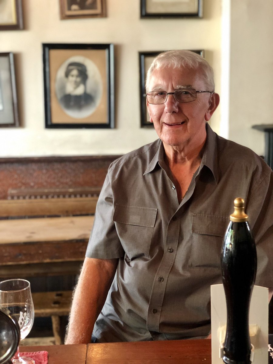 This is Martin. He has been our meat supplier for the last 10 years. He has been a butcher since 1952. He retires today. We doff our hats and raise our beers to a top bloke🍻 👌🙌