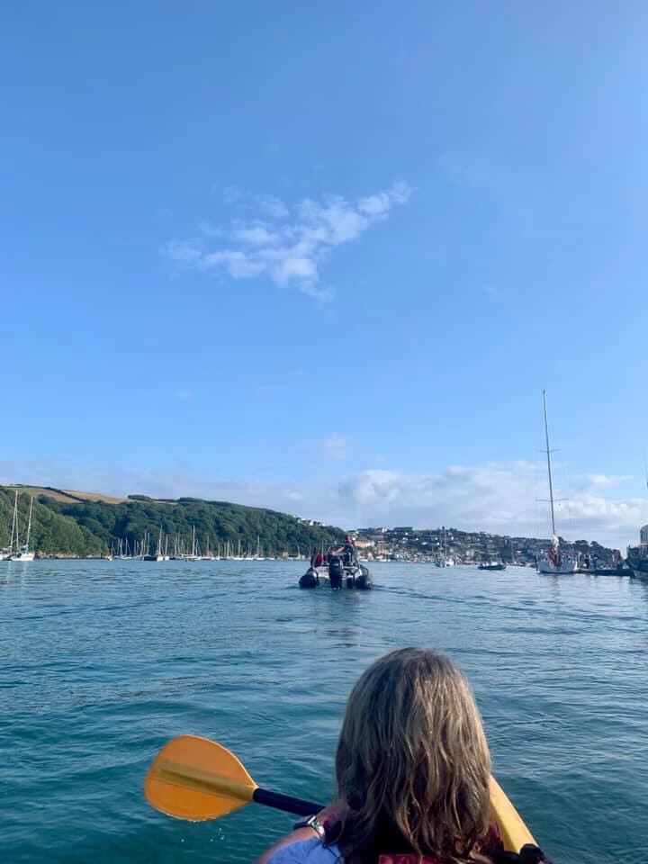 Kiminthebubble's tweet photo. Beautiful 5 miler from Lostwithiel to Fowey.  Stunning scenery ☀️ Thanks @foweyriverhire https://t.co/NvqPT3VB0y