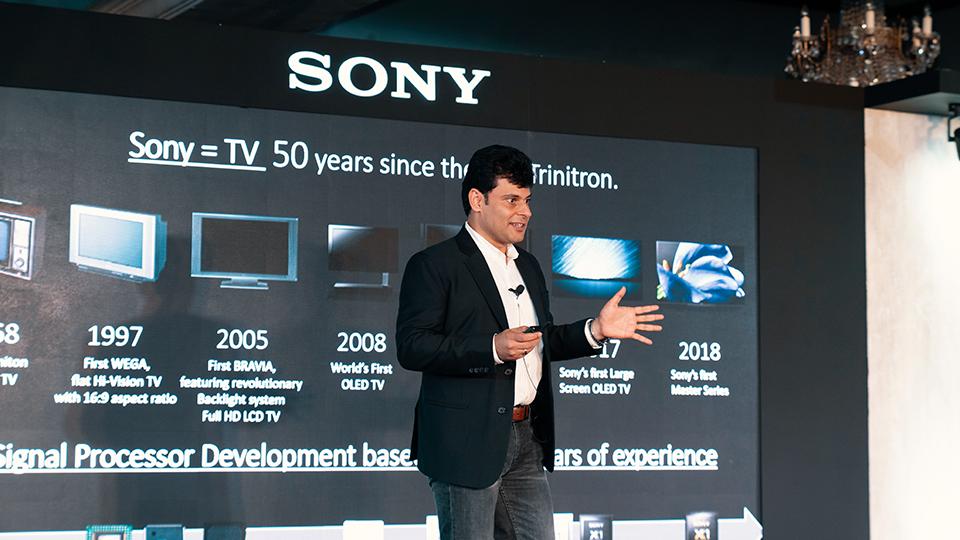 sony_india's tweet photo. Here’s a glimpse of the #Sony #BRAVIAOLED #A9G grand launch. #TheUltimateVisualExperience https://t.co/xKHcVA1AKI