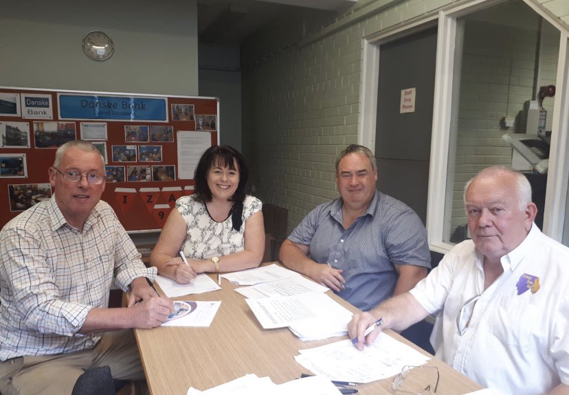 gildernewm's tweet image. We’ll be in Fivemiletown Library today until 1.30pm, call in and complete your #StrokeConsultation forms to #SaveOurStrokeServices.