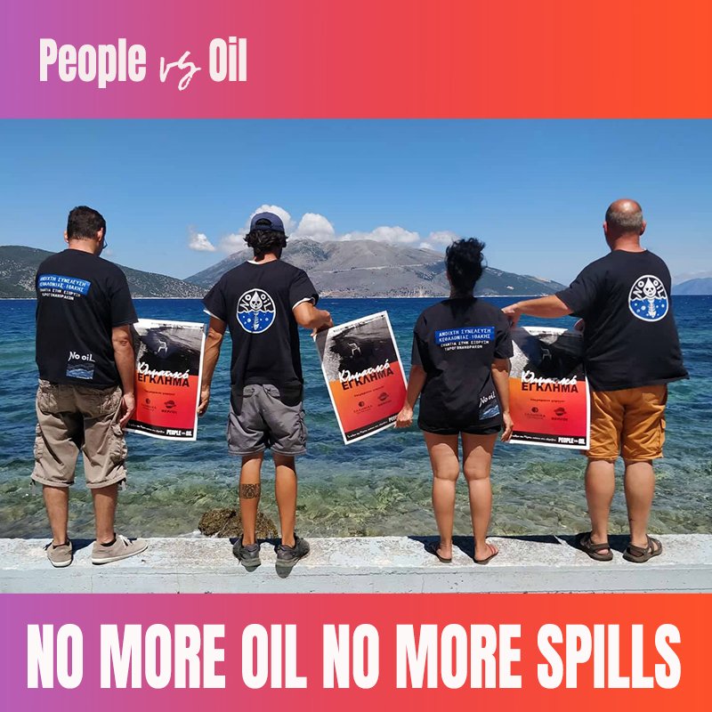 moneyforchange_'s tweet photo. No more oil, no more spills. 
#JamOil in Greece. 
This is a #ClimateEmergency 
@ArtNotOil @FFcultureNL @ExtinctionR #PeoplevsOil https://t.co/rq6LZapoKH