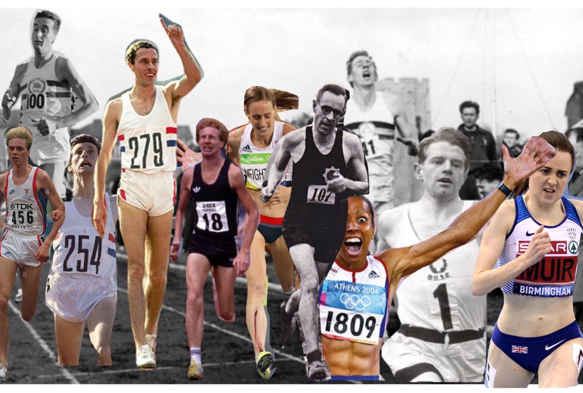 Tomorrow’s @soar_running SOAR X Mile soarrunning.com/journal-entry/… Has 12 races each named after a mile legend. I have accidentally left a famous miler out of my photo from the race start titles. Who is it? A free roll of @kttapeuk to the first correct answer. @nickandersonrun