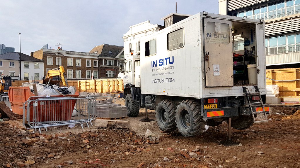 InSituSI's tweet photo. CPT008 working on a compact site in London #InSituSI #Iveco #London #conepenetrationtesting https://t.co/ypQXqbrvNq