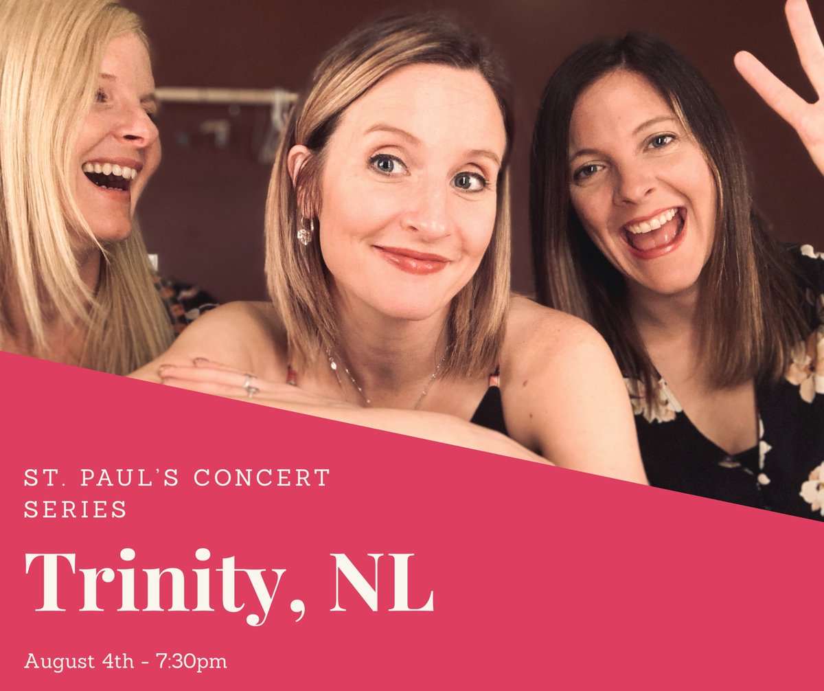 ENNISmusic's tweet image. We’re performing a show in Trinity, NL this Sunday, August 4th at 7:30pm! stpaulsconcertseries.com/2019/07/st-pau… #KeepingTime