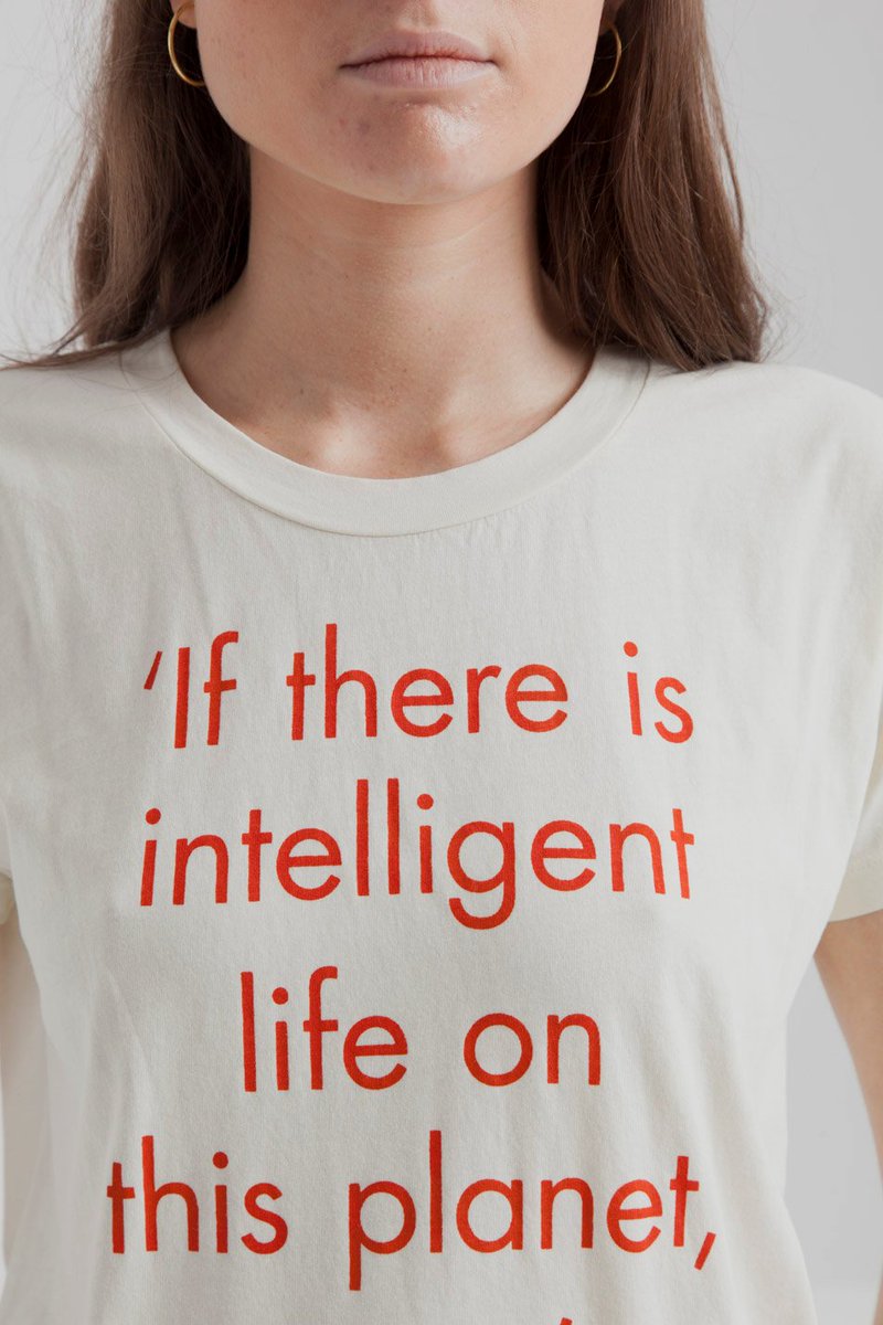 ThinkingMU's tweet photo. If there is intelligent life on this planet it ain't necessatily us" - Quote by Bob Hunter, one of the founders of Green Peace. ⠀
⠀
Do you think that is intelligent the way that humans treat the planet?
#sustainableclorhinf #thinkingmu #sustainablefashion #organiccotton https://t.co/Huq1wioXXK