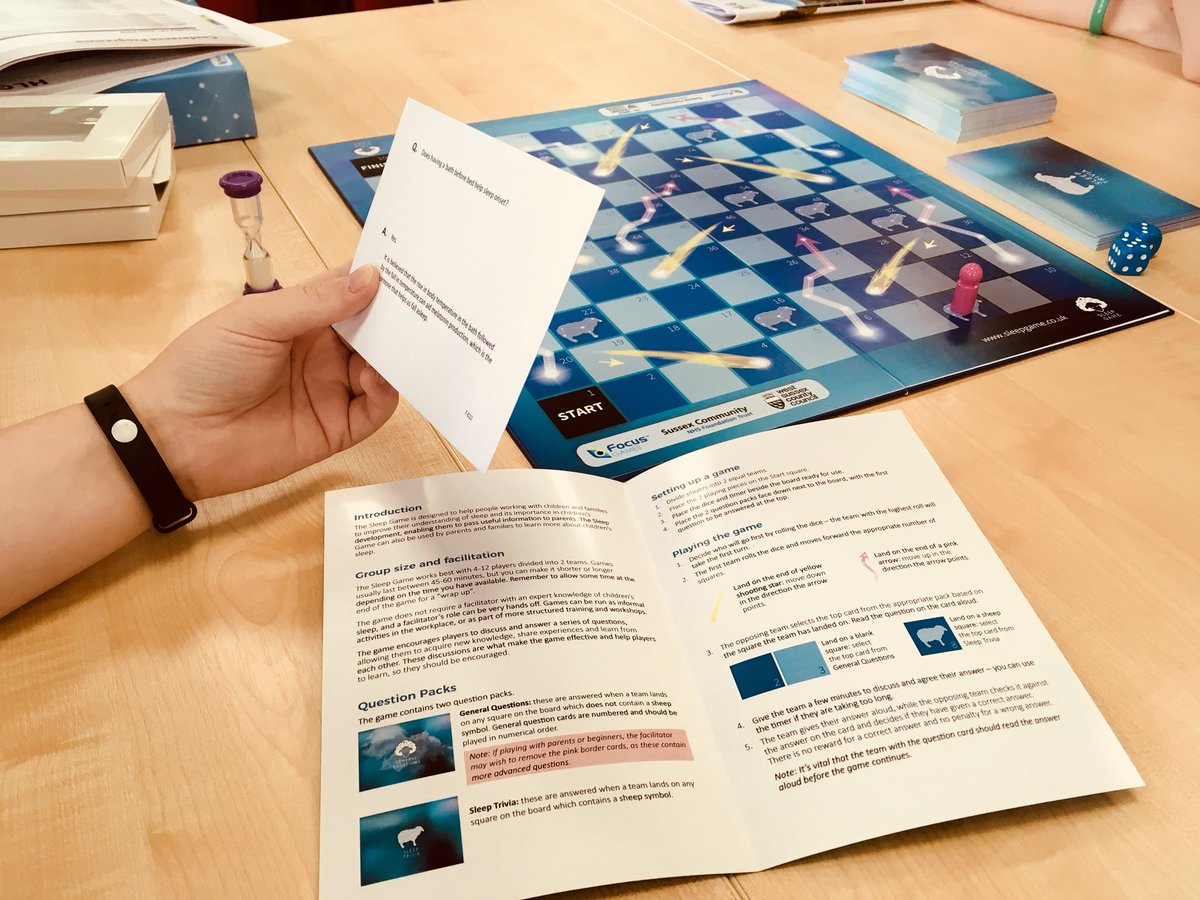 Unique game-based sleep training resources for early years practitioners and parents. "...a fun and simple game that can be used for teaching the wider healthcare team on sleep" ow.ly/1OZk30pgxEm 
#Sleep #EarlyYears #SleepTraining #SeriousGames