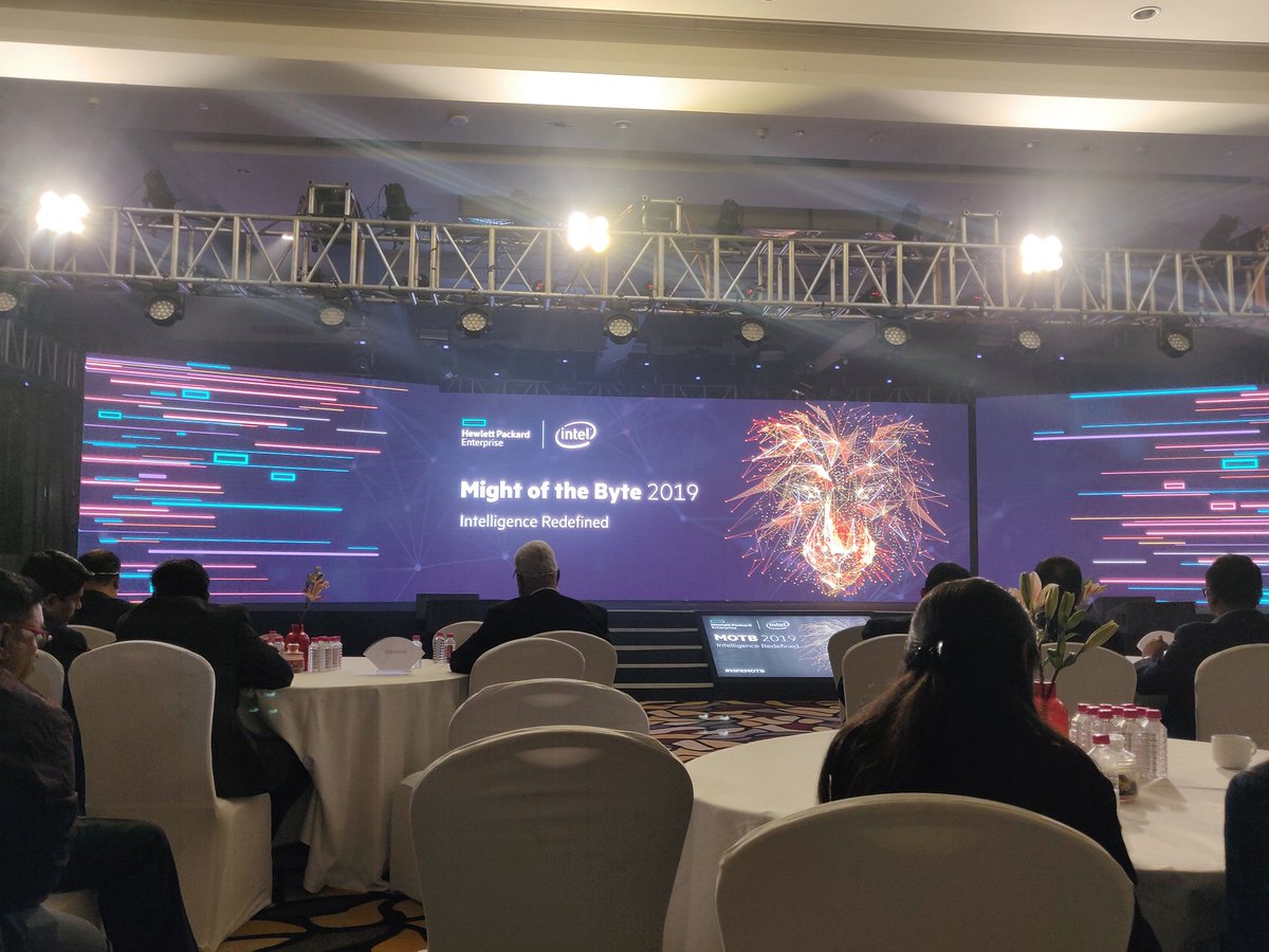 VJOnline24x7's tweet image. #hpemotb kick-started..