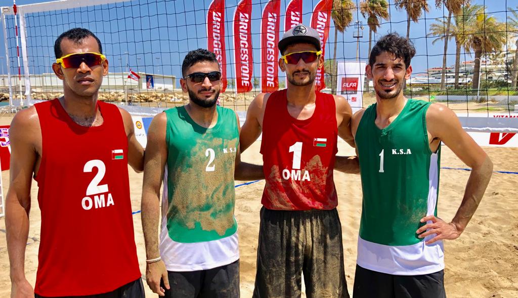 omanvba's tweet photo. إستهل منتخبناالوطني للطائرة الشاطئيةأالمكون من الثنائي مازن الهاشمي ونوح الجلبوبي من الفوزفي المباراة الأولى بتصفيات غرب آسيا على المنتخب السعودي أبنتيجة٠/٢ ١٥/٢١ و ١٤/٢١.
ويلعب في الفترةالمسائية ثنائي منتخبنا ب المكون من هيثم الشريقي وأحمد الحوسني أمام ثنائي المنتخب السعودي ب https://t.co/Ka1RU4BICK