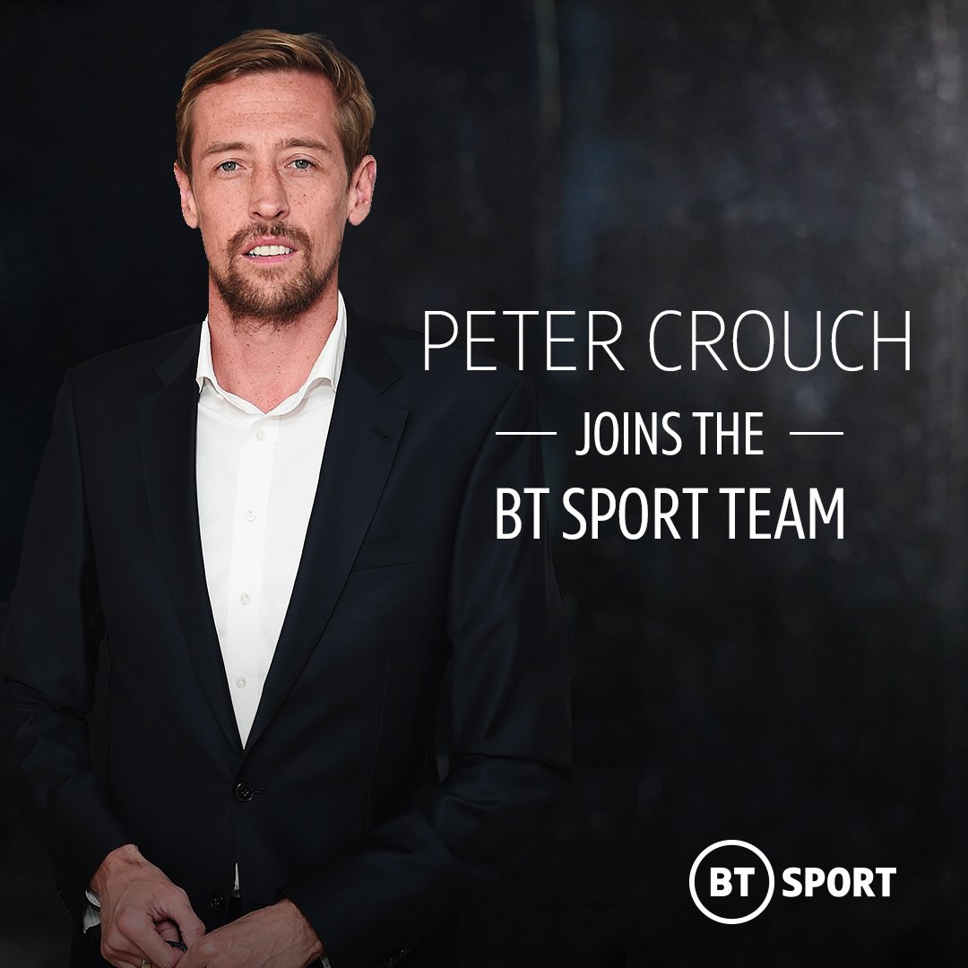 🤝 Done deal! 🤝

Peter Crouch joins the BT Sport team!

New season, more big names! 🤩