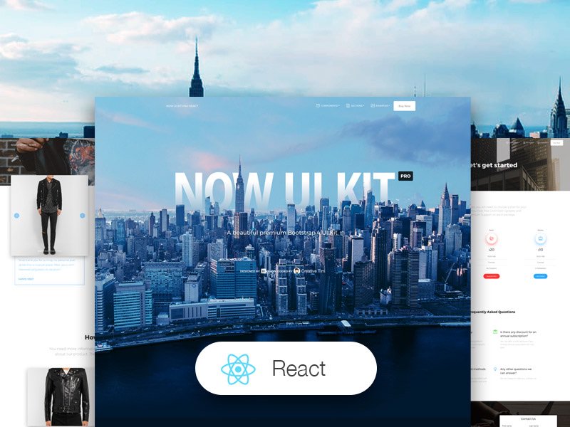 CreativeTim's tweet image. The Premium version of Now UI Kit React is ready to be used and loved ❤️❤️
It is a beautiful cross-platform UI kit, built over React, React Hooks and Reactstrap using Create React App.
See for yourself ➢➢ creative-tim.com/product/now-ui…
#reactjs #React #reactstrap #UI #kit