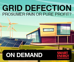 SmartEnergyTV's tweet image. WEBINAR RECORDING #Griddefection – #prosumer pain or pure profit? #global experts discuss how #utilities can maximise the opportunities of grid defection for higher profits now and in the future. Ft. @JamesMandel @RockyMtnInst @ElephantEating @RITtigers
bit.ly/2XkhtK4