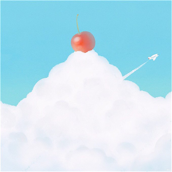 「雲 飛行機雲」のTwitter画像/イラスト(古い順)