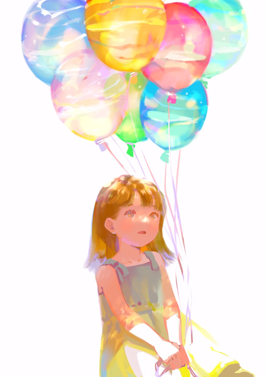 水風船も浮かべば良いのに さとまのイラスト