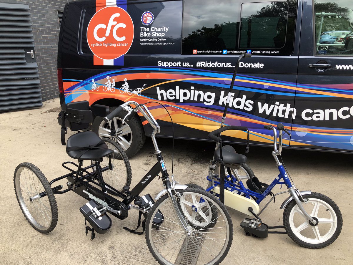 WOW!!! 😁🙌🏼
We are extremely grateful to receive such a generous donation of two trikes from Mike at #cyclistsfightingcancer and these bikes will be added to our fleet of adapted bikes for our Wheels For All Coventry sessions! 🚲
📍Centre AT7, Saturdays, 4pm - 5pm 👍🏼