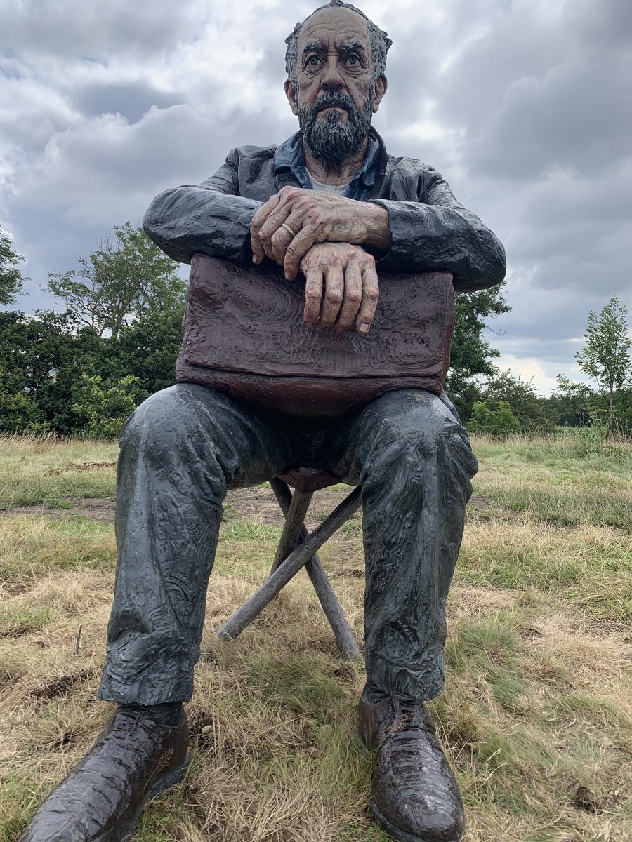 wakeynumberone's tweet image. @itvweather Beautiful day at West Bretton #seatedfigure