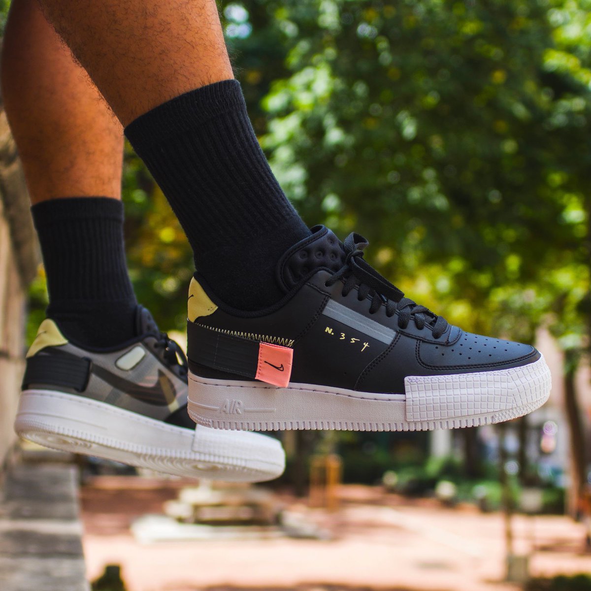 nike air force 1 354 black