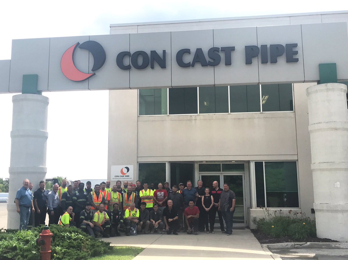 Our #Oakville plant had their Safety and Service Awards this week! A huge thank you to this great group of #precast employees who constantly make us proud with all the determination and diligence they put into this company!