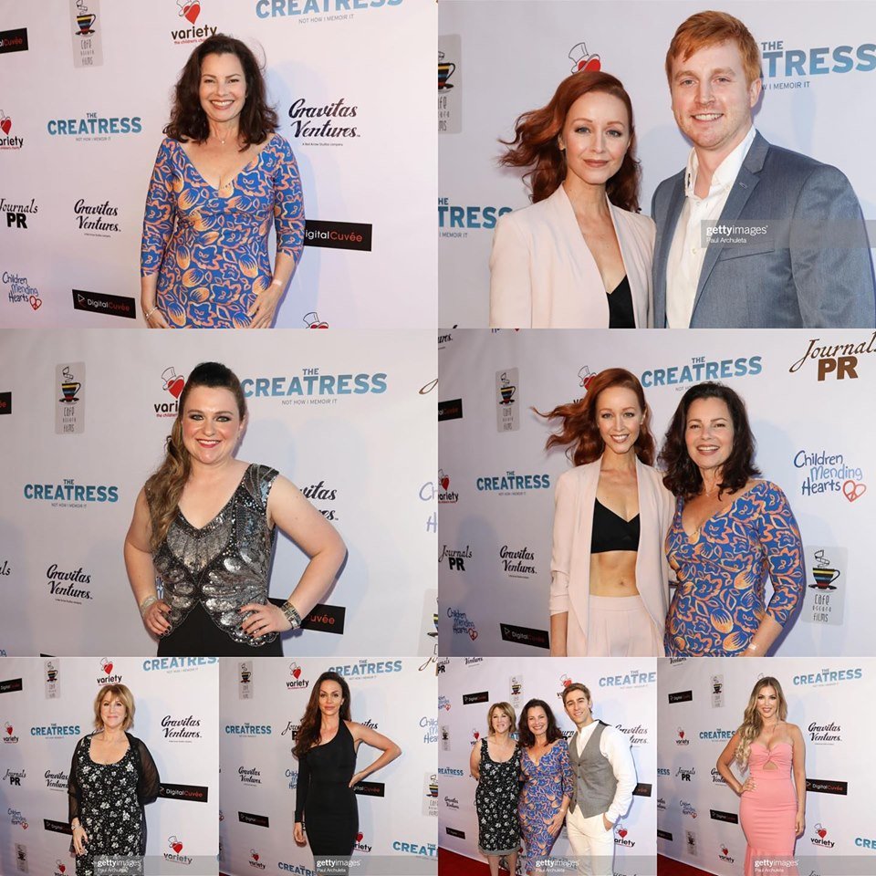 TheCreatressMov's tweet photo. What an incredible night at the premiere of #TheCreatress in #LA last night! 💙Massive thank you to the cast, crew and beautiful guest who joined us in celebration of the film and the amazing support received for @frandrescher ’s foundation @CancerSchmancer and @ChildrenMending https://t.co/VKBijpHERx