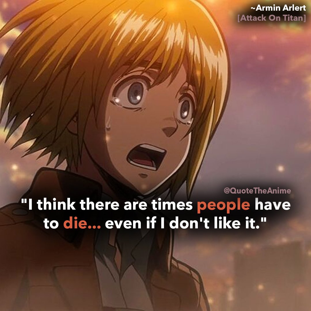 Armin Arlert Quotes