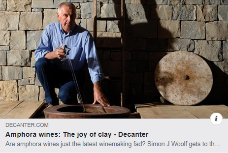 Is it love or infatuation?

@simonjwoolf investigates on the relation between wine makers and amphora vessels in his recent article on Decanter.

bit.ly/2SWxVe5

#orangewine