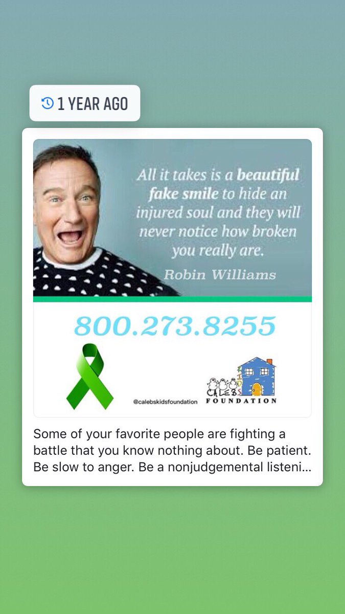 CalebsKids's tweet photo. #tbt But the message stays the same...get help today 800.273.8255 ๐
-
#youmatter #giving #charity #endstigma #strength #courage #stopstigma #calebskids #ptsd #mindfulness #suicideawareness #detroit #aces #nonprofit #tsrmorninginspiration #calebskidsfoundation #mentalhealth https://t.co/JaGv5vX3cl