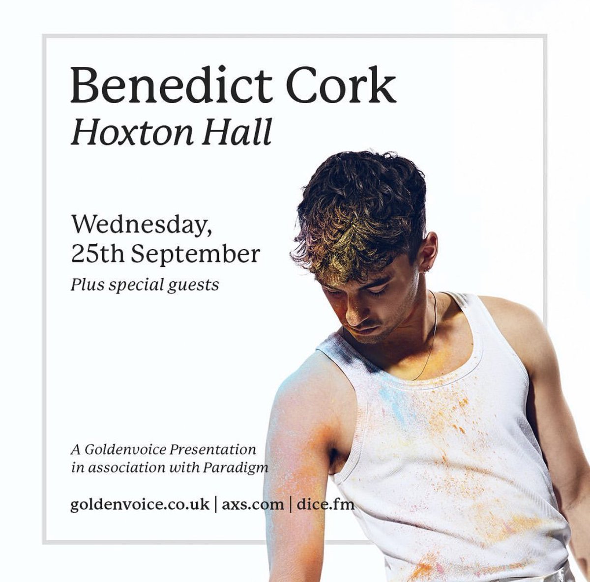 20dbmusic's tweet photo. @benedictcork is playing at Horton Hall next month! Let us know if you’re heading to the show 🔥 https://t.co/3N1mngtKQV