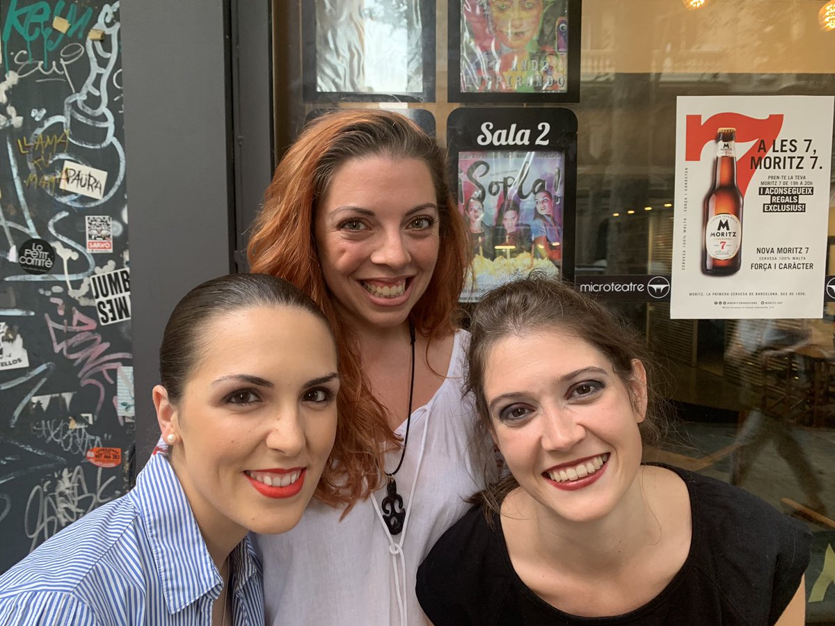 GrupoKelton's tweet photo. A pocos minutos del reestreno de #microsopla en @microteatrobcn. '¡Sopla!' se representará del 1 al 4 de agosto en la sesión golfa de Microteatre Barcelona. Más información en: https://t.co/Br1vtzOa5X https://t.co/zejZD46wv6