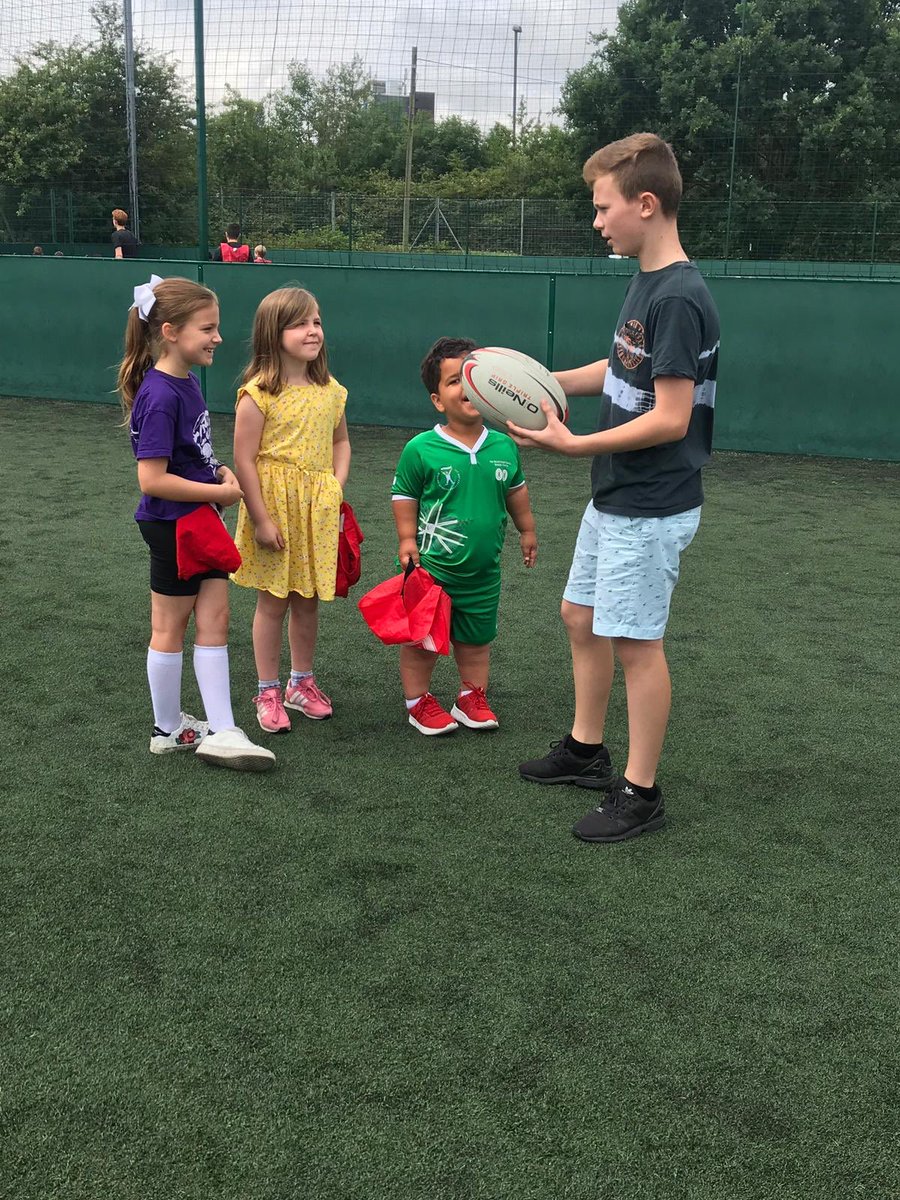 Today’s activities included: 

- Fun with Food 🍓🍫 
- Rocket Building 🚀 
- Tri-Golf ⛳️ 
- Tag Rugby 🏉 

Tomorrow will be the final day of space week, bring on the Explorer Dome at Centre AT7 &amp; Xcel Leisure Centre 😀👨‍🚀🌓