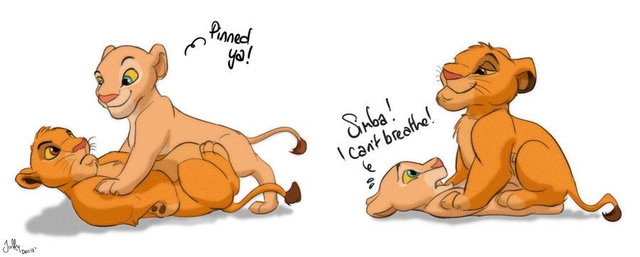 This never happened <a href="/YoungSimbaCub/">Simba</a>