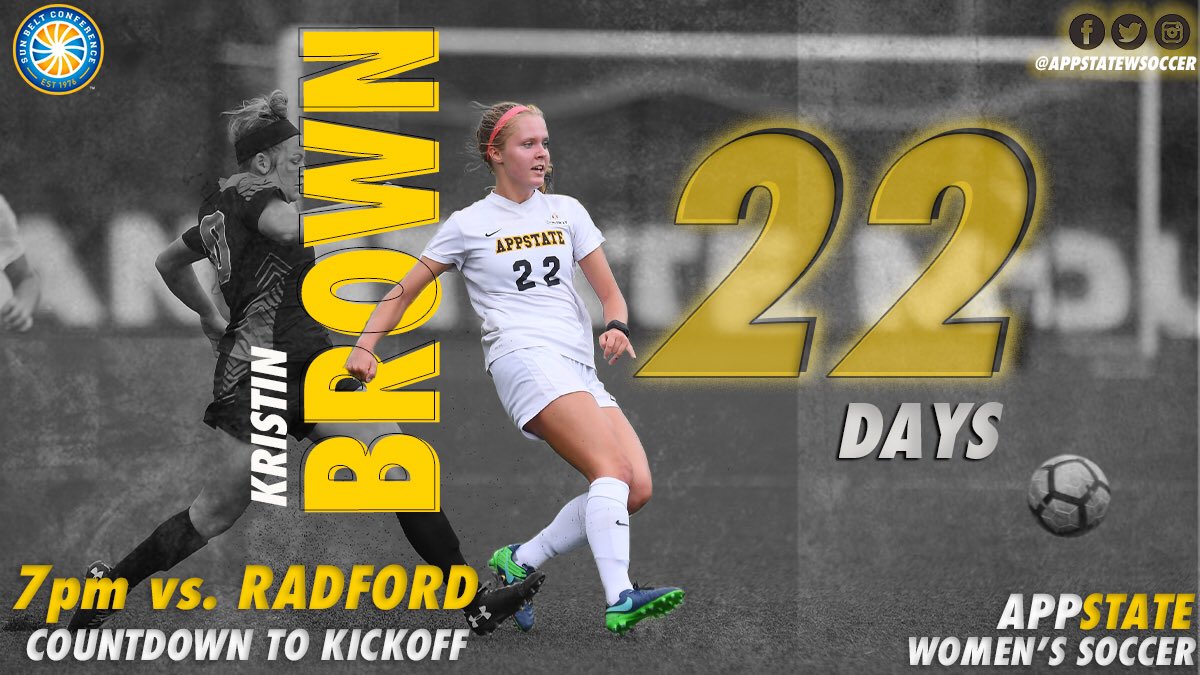 We’re feeling 22! Because we’re 22 days away from our non-conference opened!